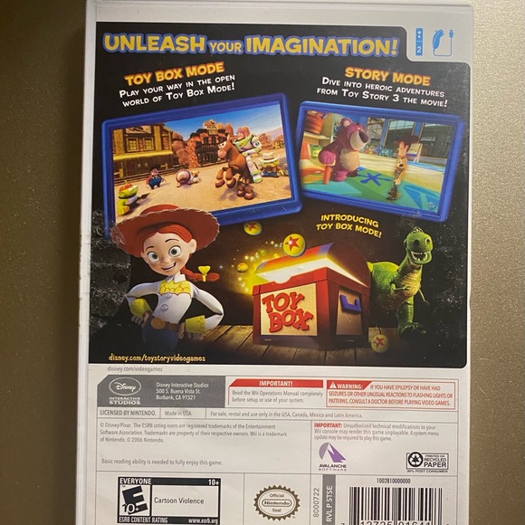 Wii Toy Story 3 Game - Picture 2 of 3